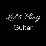Let's Play Guitar Logo appears